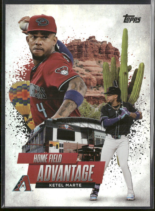 2025 Topps Home Field Advantage Ketel Marte #HA-20
