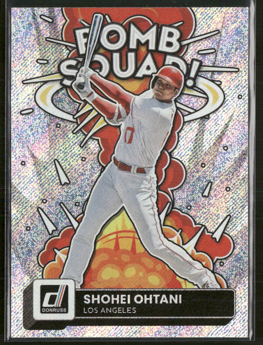 2022 Donruss Bomb Squad Rapture Shohei Ohtani #BS-3