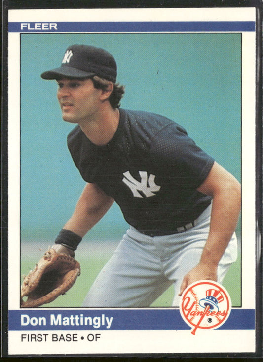 1984 Fleer Don Mattingly Rookie #131