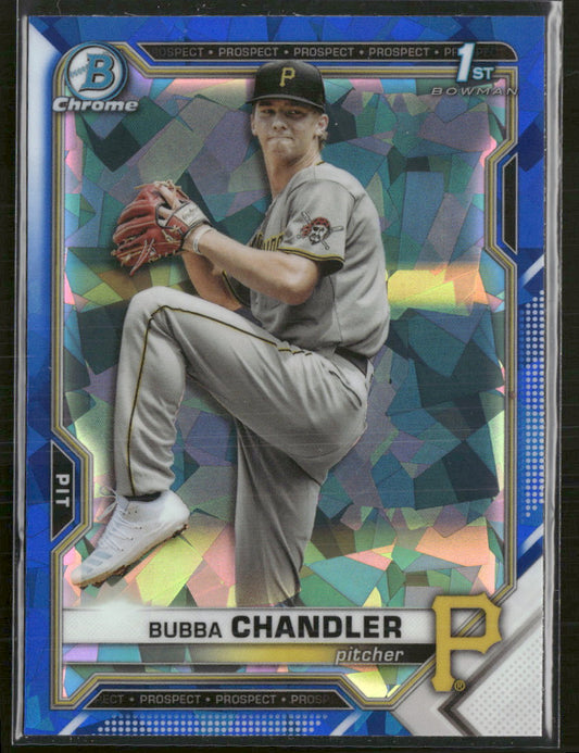 2021 Bowman Draft Sapphire Edition Bubba Chandler #BDC-41