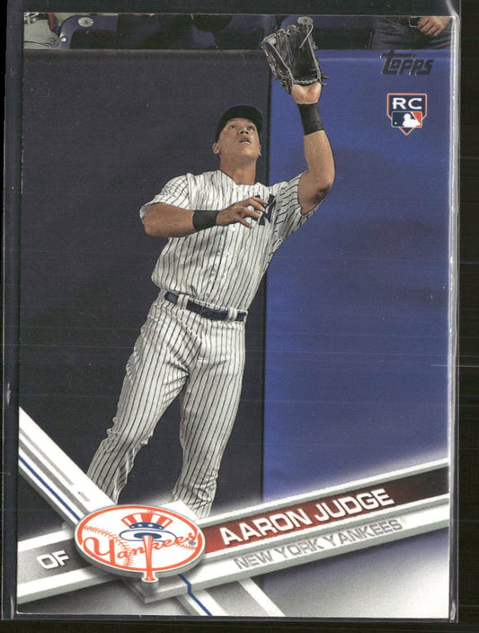 2017 Topps Aaron Judge Rookie #287 (Damaged)