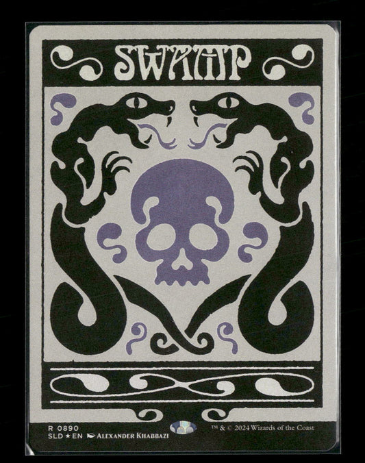 Secret Lair Drop Series Swamp (Rainbow Foil) #890