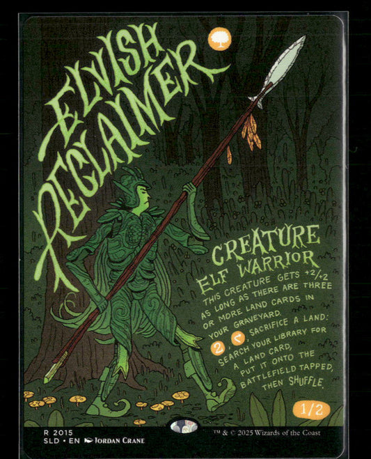 Secret Lair Drop Series Elvish Reclaimer #2015
