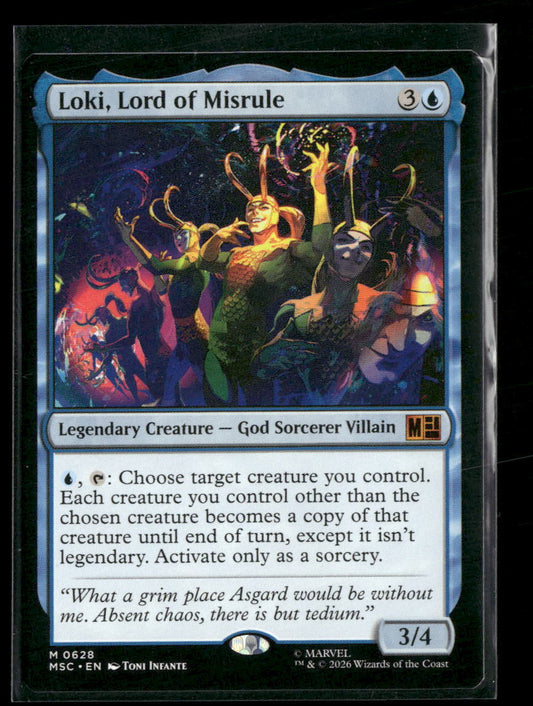 Commander: Marvel Super Heroes Loki, Lord of Misrule #628