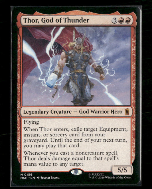 Marvel Super Heroes Thor, God of Thunder #156