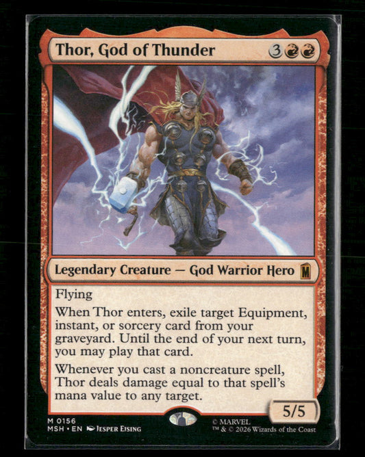 Marvel Super Heroes Thor, God of Thunder #156