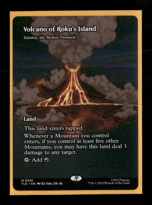 Avatar: The Last Airbender: Eternal-Legal Volcano of Roku's Island #61