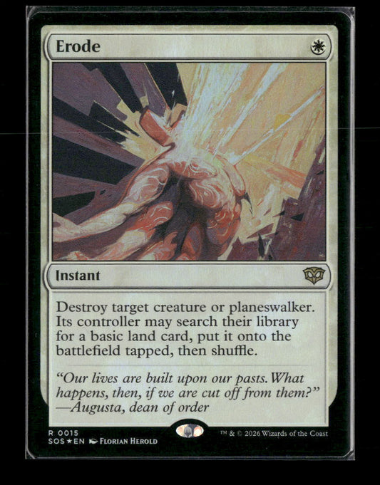 Secrets of Strixhaven Erode Foil #15