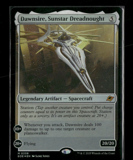 Edge of Eternities Dawnsire, Sunstar Dreadnought Foil #238