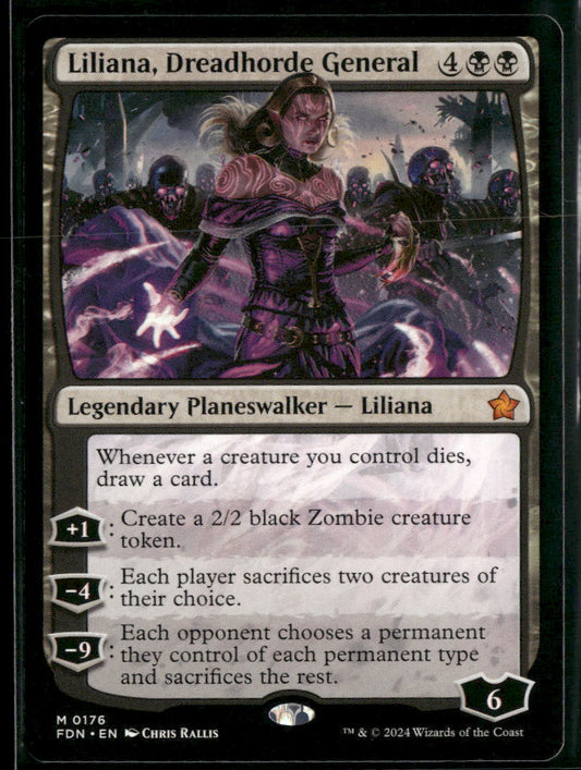 Foundations Liliana, Dreadhorde General #176