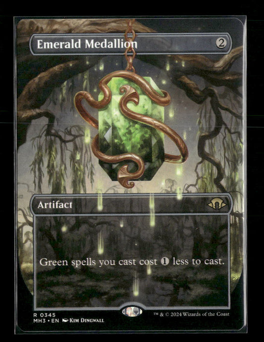 Modern Horizons 3 Emerald Medallion (Borderless) #345