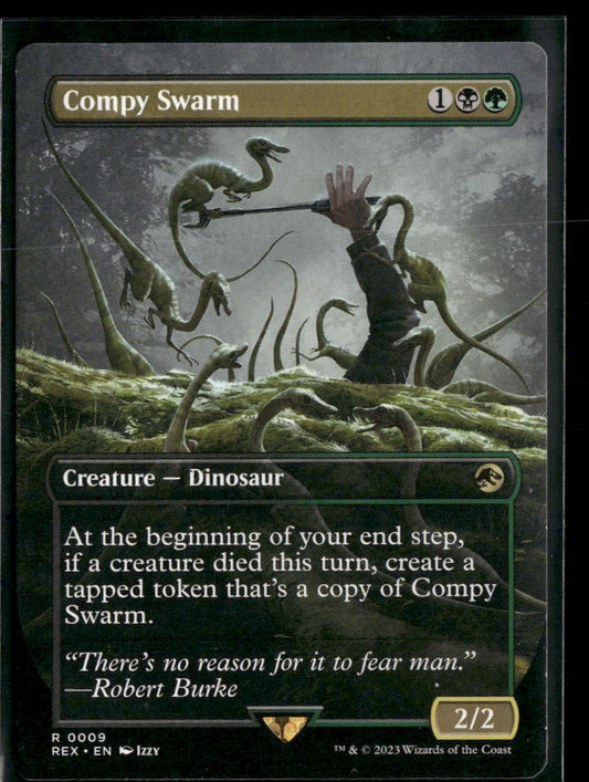 Universes Beyond: Jurassic World Collection Compy Swarm (Borderless) #9