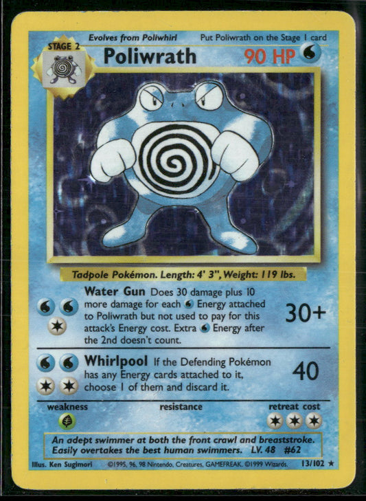 Base Set Poliwrath #013/102