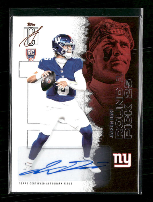 2025 Topps Signature Class Autographs Jaxson Dart Rookie Auto #106
