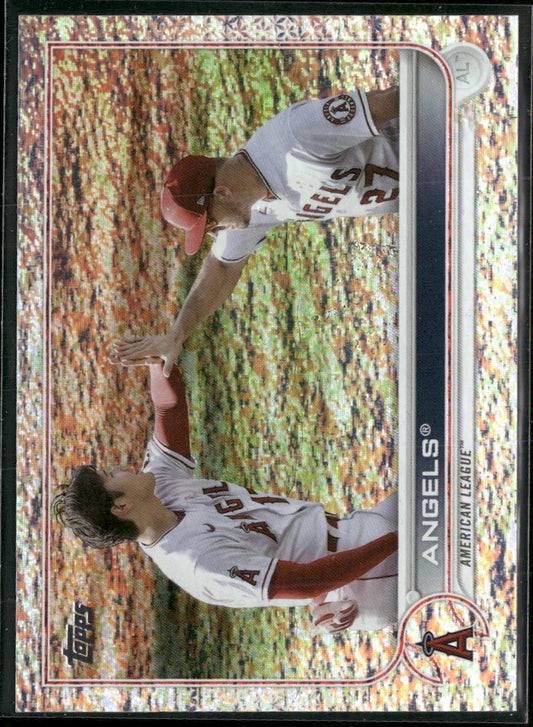 2022 Topps Foilboard Hobby Los Angeles Angels #/390 #159