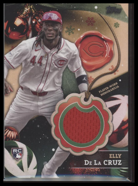 2024 Topps Holiday Relics Elly De La Cruz #RC-ED