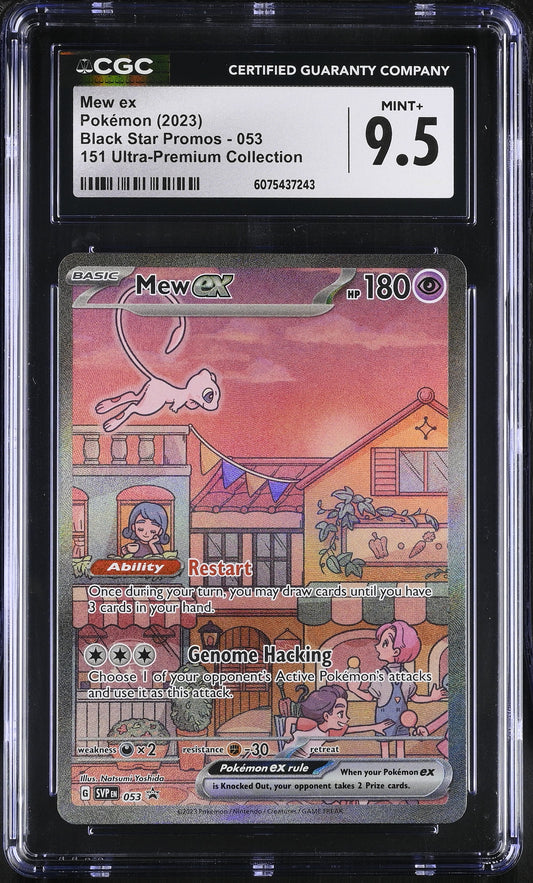 2023 Black Star Promos Mew ex 9.5 CGC #053