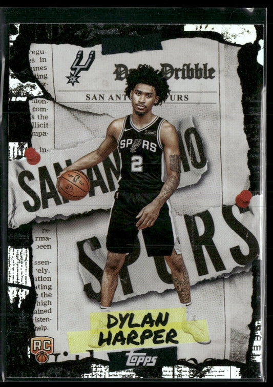 2025-26 Topps The Daily Dribble Dylan Harper #DD-32