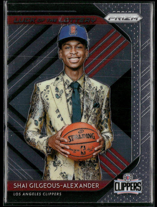 2018-19 Panini Prizm Luck of the Lottery Shai Gilgeous-Alexander #11