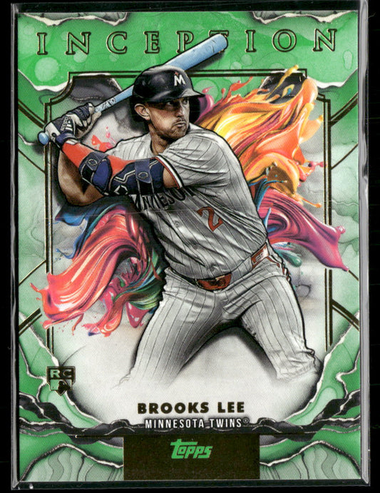 2025 Topps Inception Green Brooks Lee RC #99