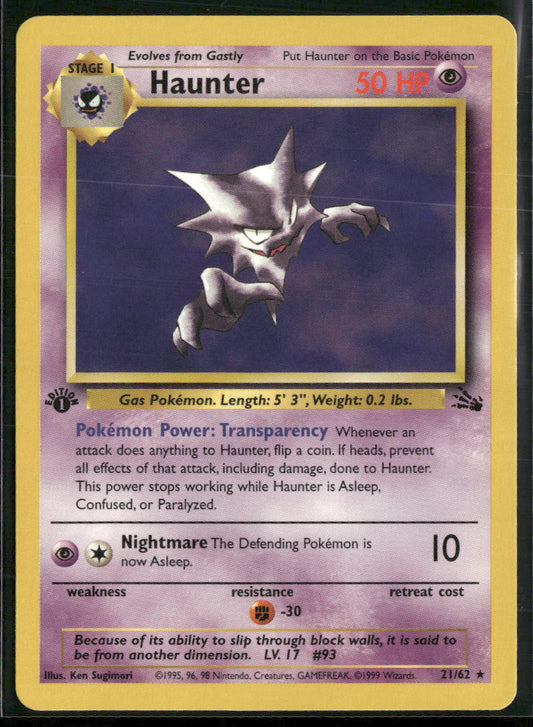 Fossil Haunter (6) #06/62