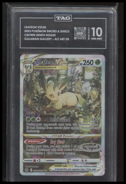 S12a: VSTAR Universe Leafeon VSTAR 10 TAG #210/172