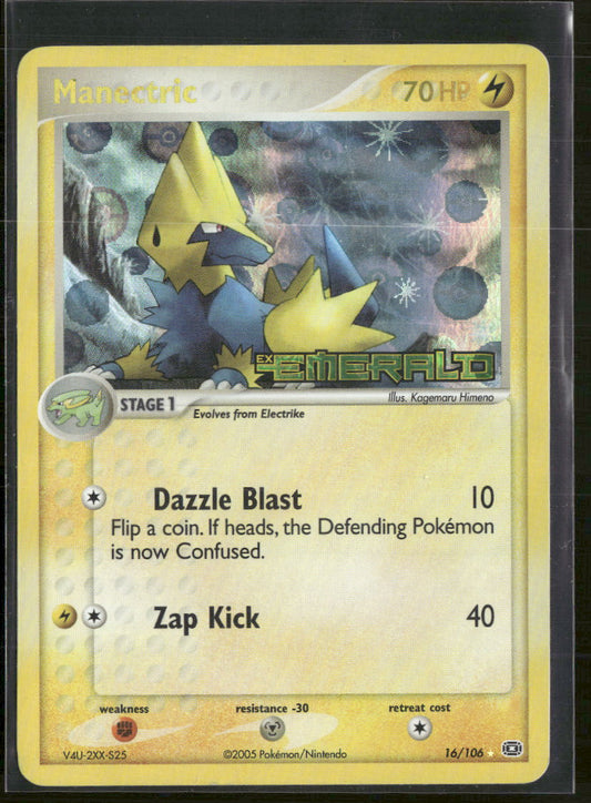 Emerald Manectric #16/106
