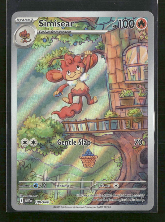 SV: White Flare Simisear #100/086