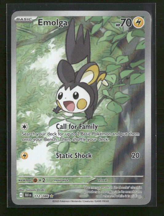 SV: Black Bolt Emolga #112/086