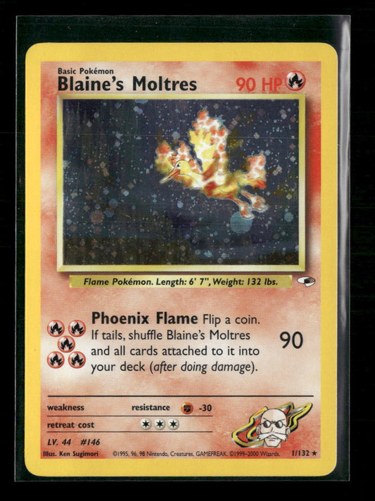 Gym Heroes Blaine's Moltres #001/132