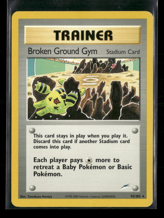 Neo Destiny Broken Ground Gym #092/105