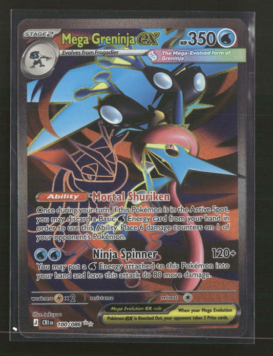 ME04: Chaos Rising Mega Greninja ex #100/086