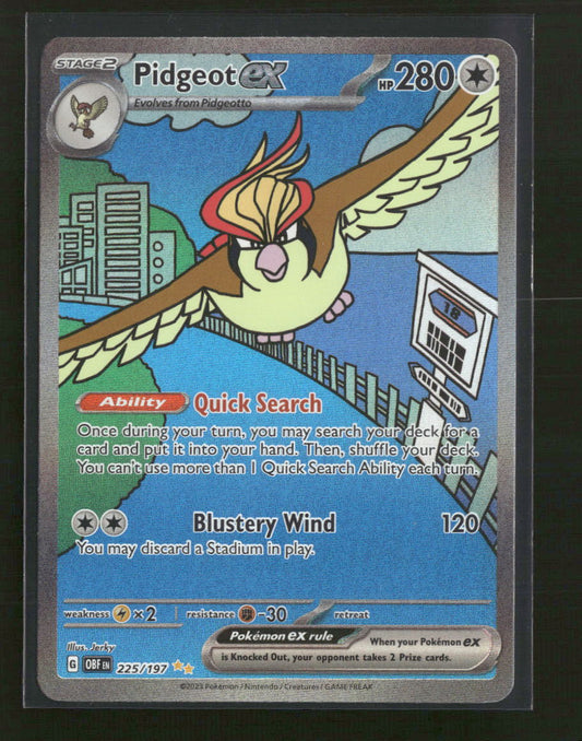 SV03: Obsidian Flames Pidgeot ex #225/197