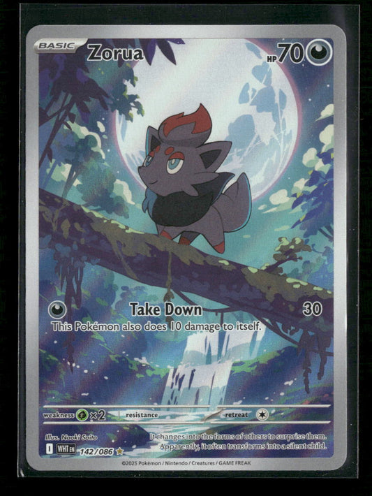 SV: White Flare Zorua #142/086