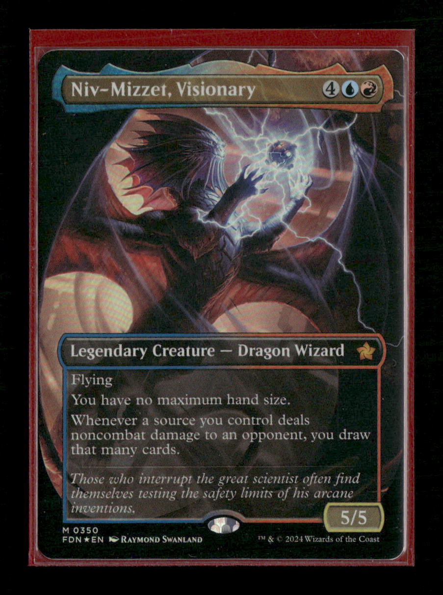 Foundations Niv-Mizzet, Visionary (Borderless) #350