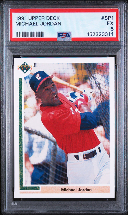 1991 Upper Deck Michael Jordan 5 PSA #SP1