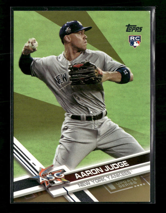 2017 Topps Update Gold Aaron Judge #/2017 #US166