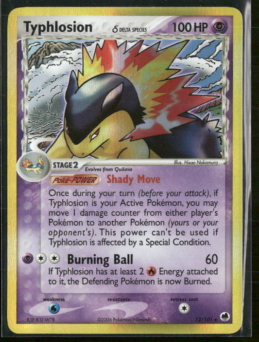 Dragon Frontiers Typhlosion (Delta Species) #12/101