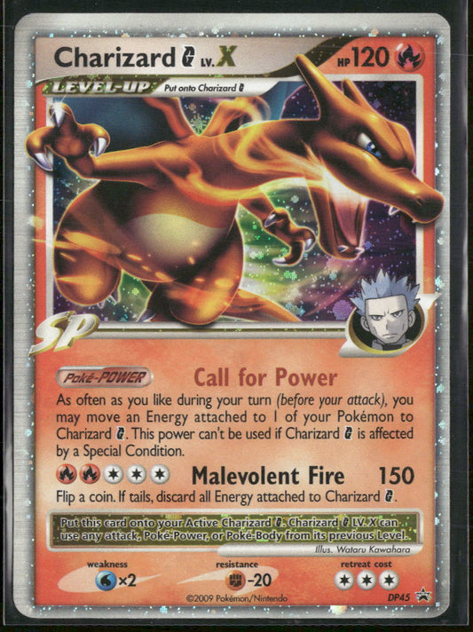 Diamond and Pearl Promos Charizard G LV.X #DP45