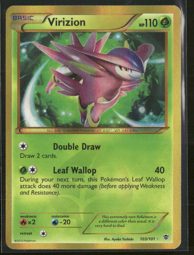Plasma Blast Virizion (Secret) #103/101