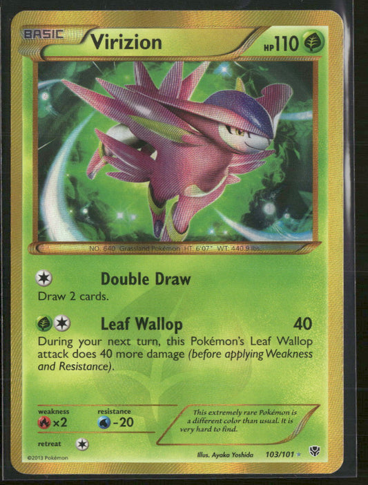Plasma Blast Virizion (Secret) #103/101