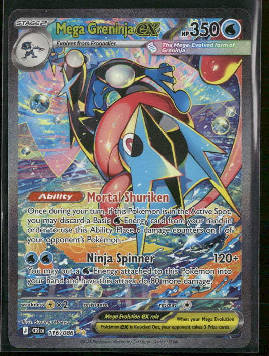 ME04: Chaos Rising Mega Greninja ex #116/086