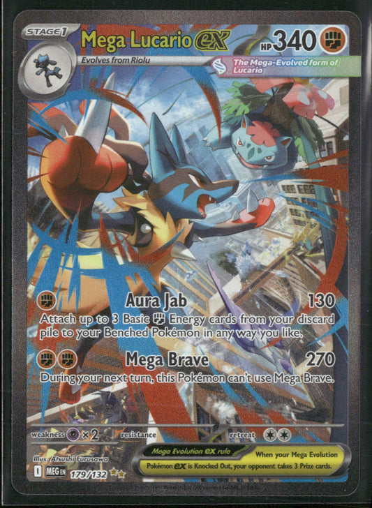 ME01: Mega Evolution Mega Lucario ex #179/132