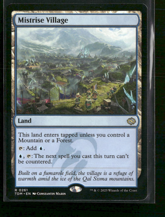 Tarkir: Dragonstorm Mistrise Village #261
