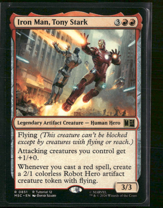 Commander: Marvel Super Heroes Iron Man, Tony Stark (0851) #851