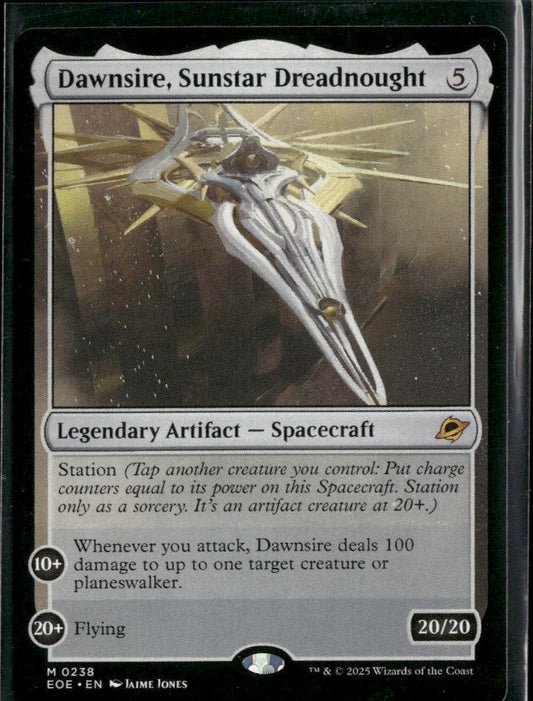 Edge of Eternities Dawnsire, Sunstar Dreadnought #238