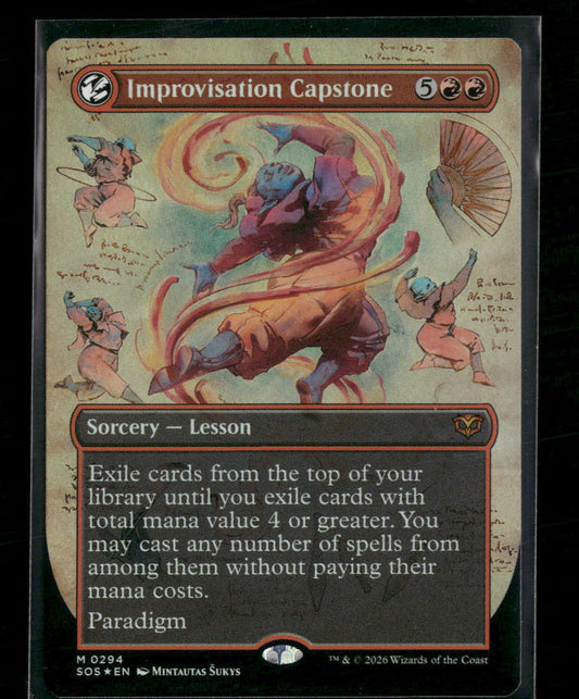 Secrets of Strixhaven Improvisation Capstone (Borderless) #294