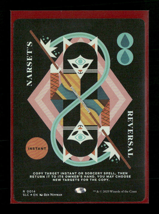 Secret Lair Countdown kit Narset's Reversal #14