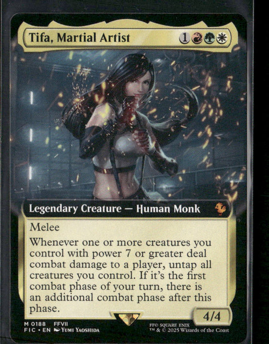 Commander: FINAL FANTASY Tifa, Martial Artist (Extended Art) #188