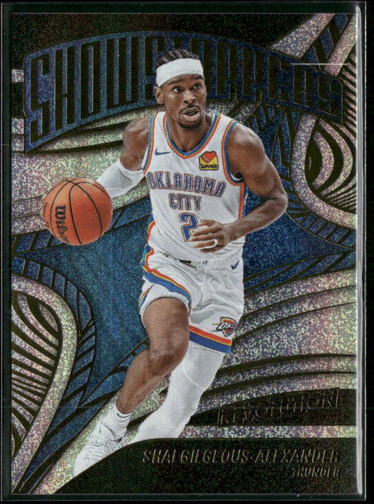 2024-25 Panini Revolution Showstoppers Neutron #/125 Shai Gilgeous-Alexander #19